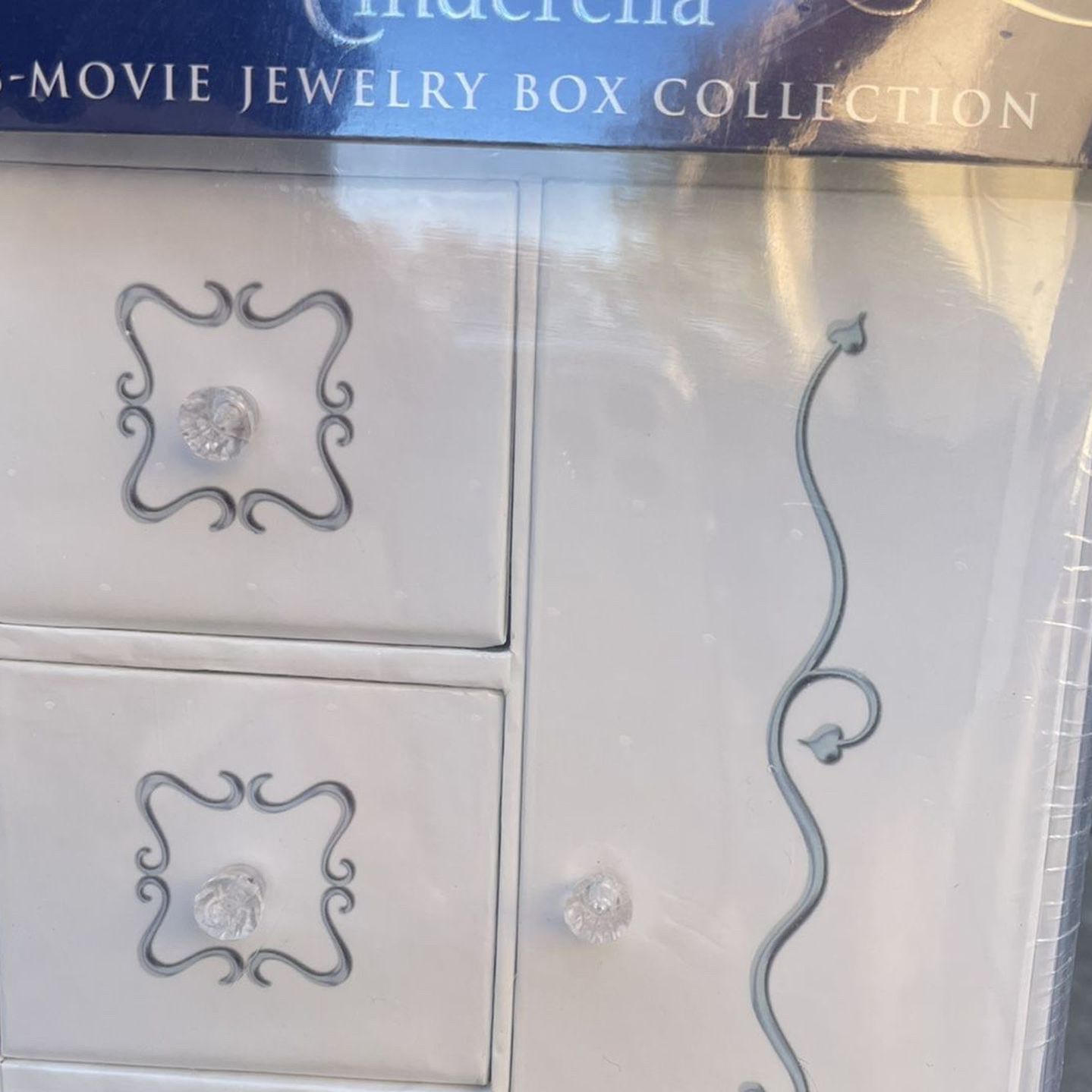 Disney Cinderella 3-Movie Jewelry Box Collection Brand New Sealed