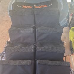 Harley Davidson Roll Up Bag  8 Compartments 