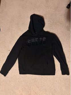 GUESS Black Logo Hoodie – Men’s Large – Great Condition