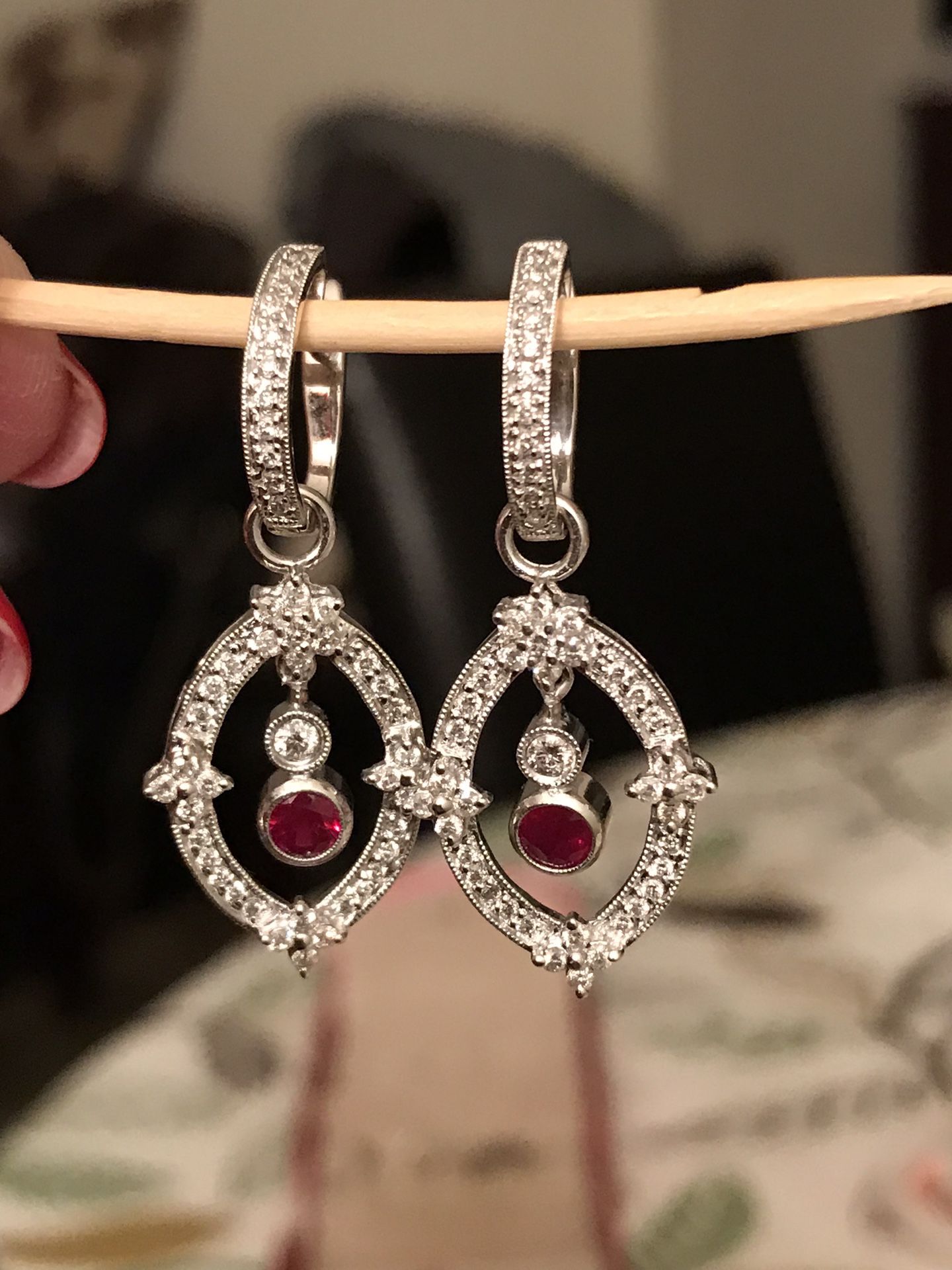 Diamond Earrings by Sonia B