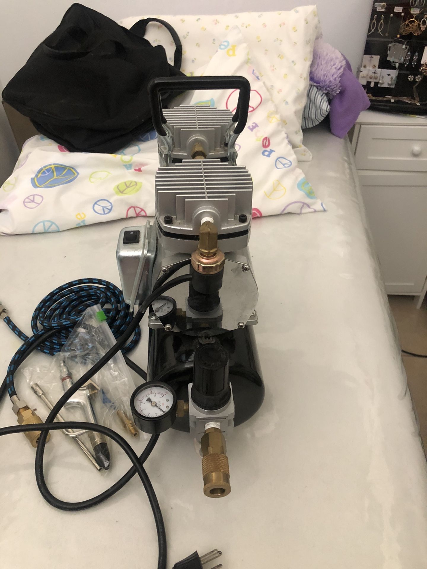 Bronceador portátil en buenas condiciones