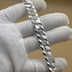 Plata 925 Esclava Largo 8 Pulgadas. ⚡️