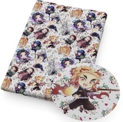 Demon Slayer Anime Cotton Fabric