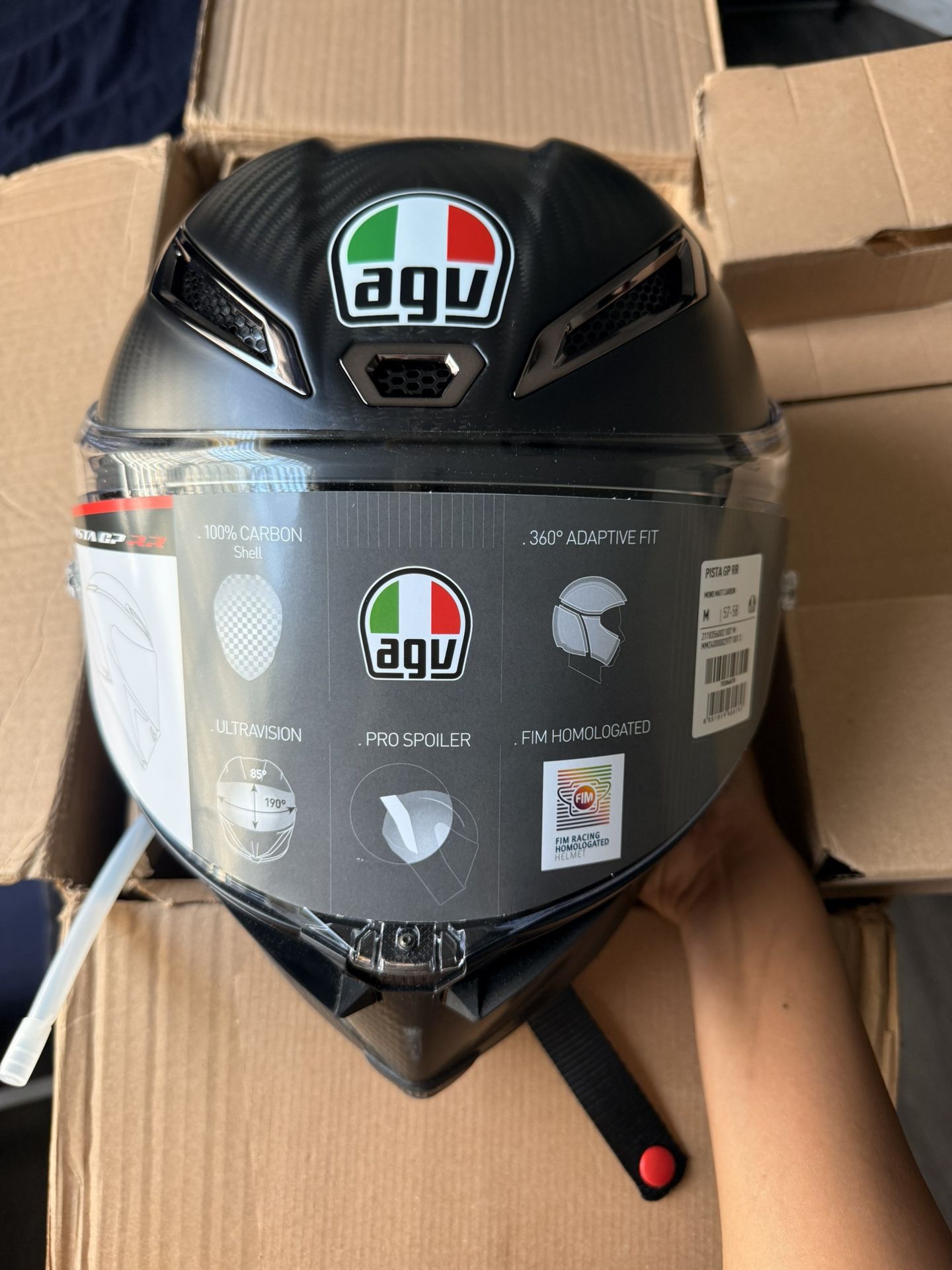 AGV Pista GP RR E2206/DOT Matt Carbon