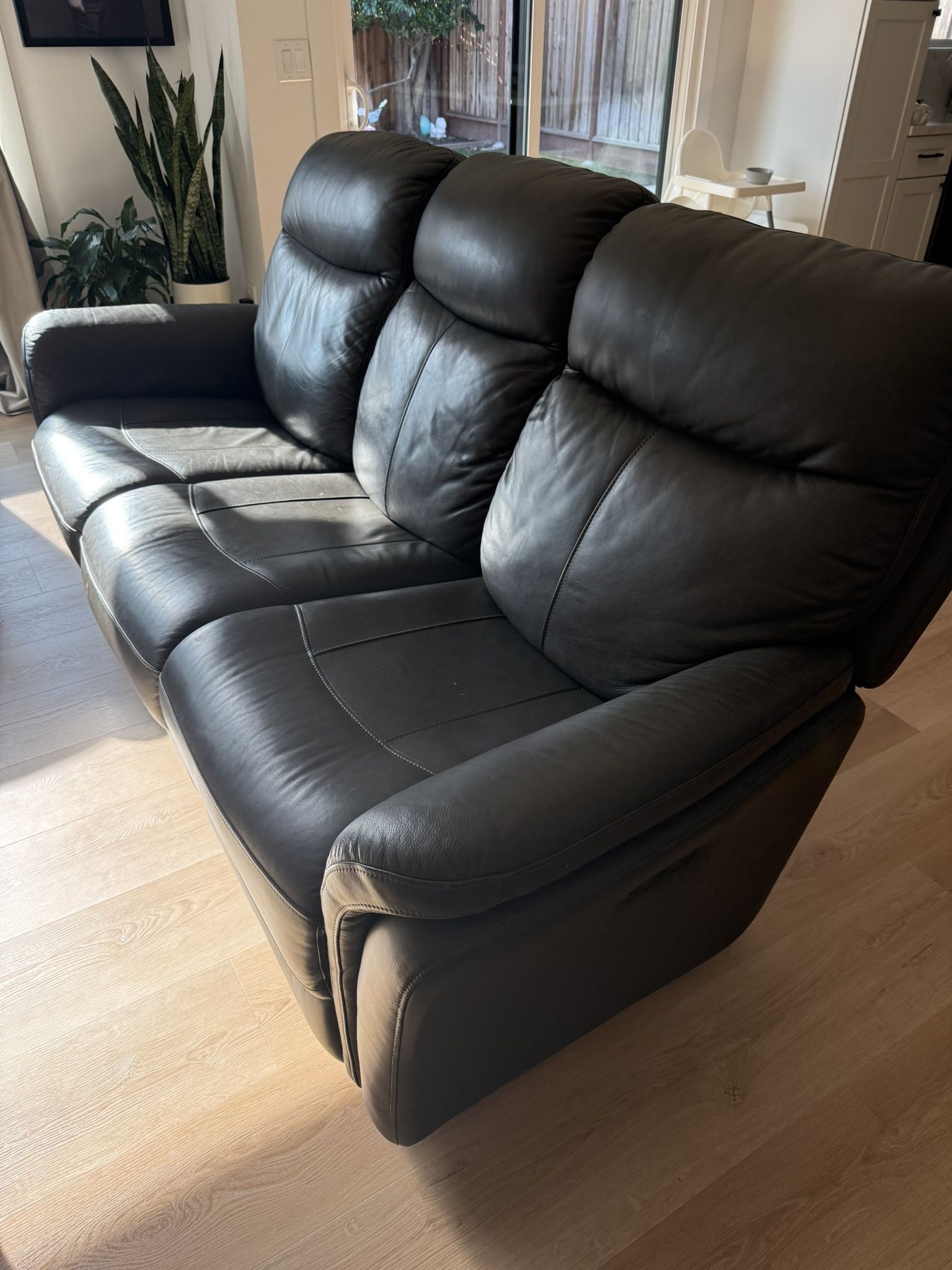 Flex Steel Recliner Leather Couches