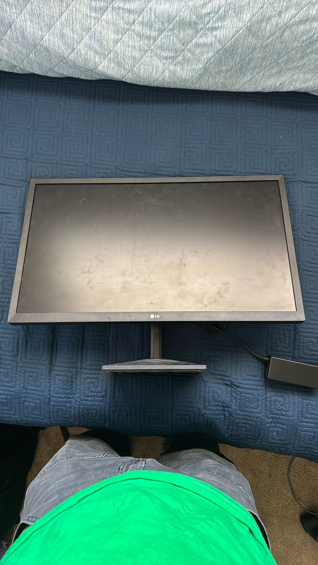 LG 1080p 60hz Monitor.