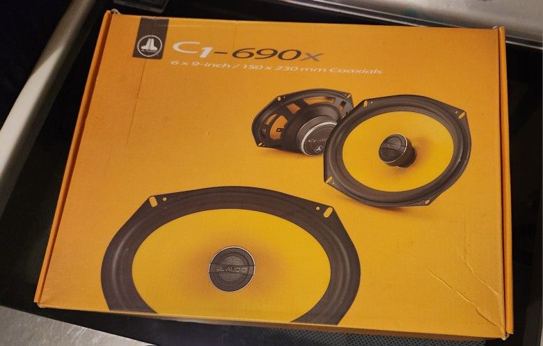 JL Audio C1-690x 6" x 9" 2-Way Coaxial Car Audio Speakers