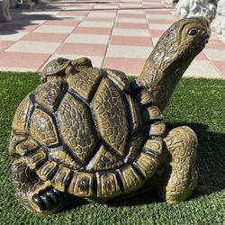 New Turtle Made Out Of Cement Perfect Gift 🎁 