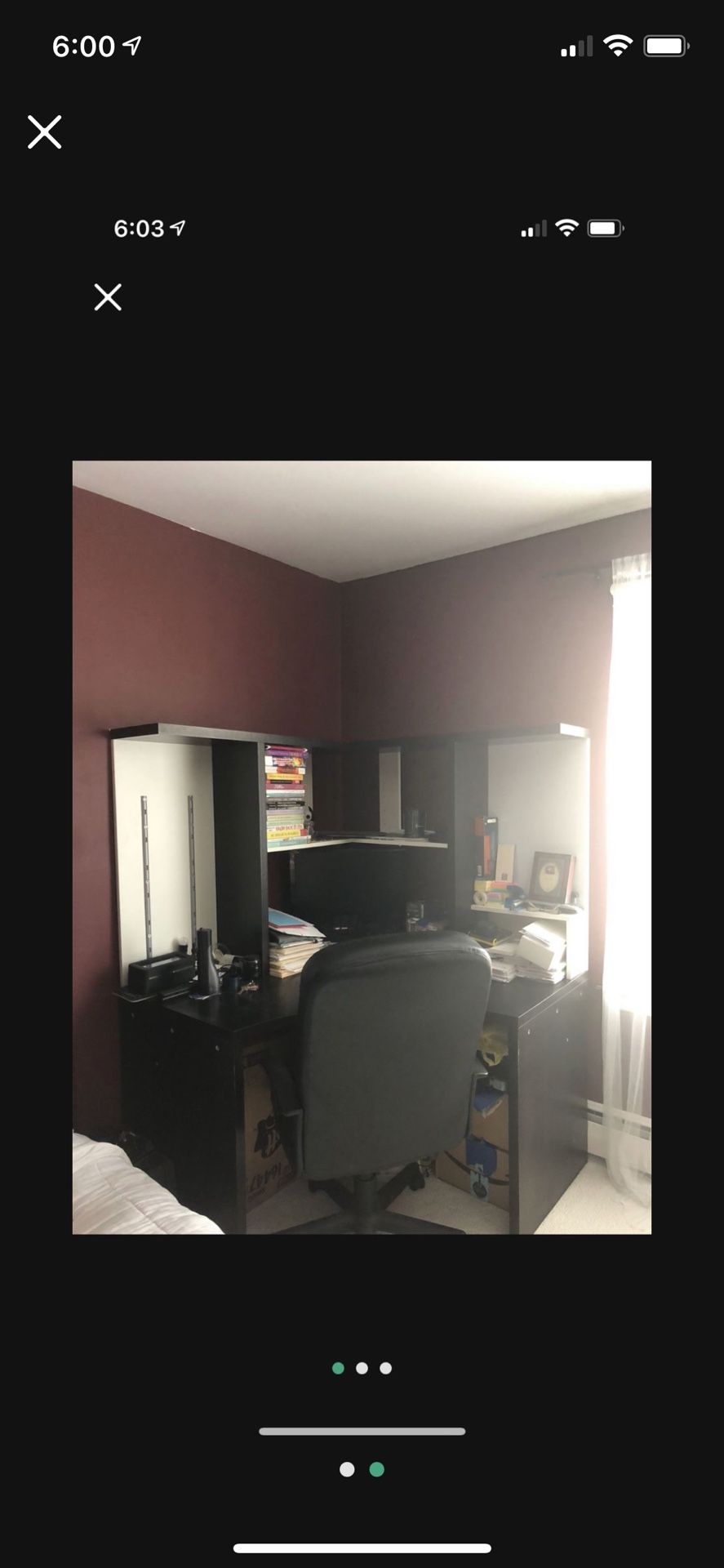 IKEA corner desk $85
