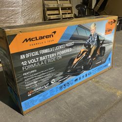 McLaren Formula E 12Volt Ride On