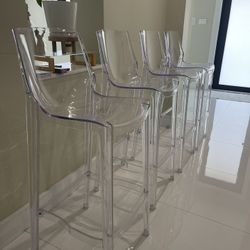 Counter Bar Chair Acrílico