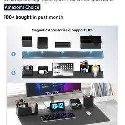 ✨ KDD 5-in-1 Magnetic Desk Pad & Organizer Set ✨