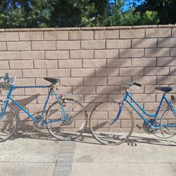 Schwinns Antiques His & Hers 10 Speeds