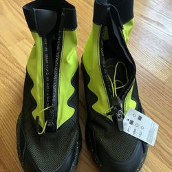 New Adidas Originals Ozweego TR STLT Raf Simons Black Volt Shoes Men’s Size 7.5