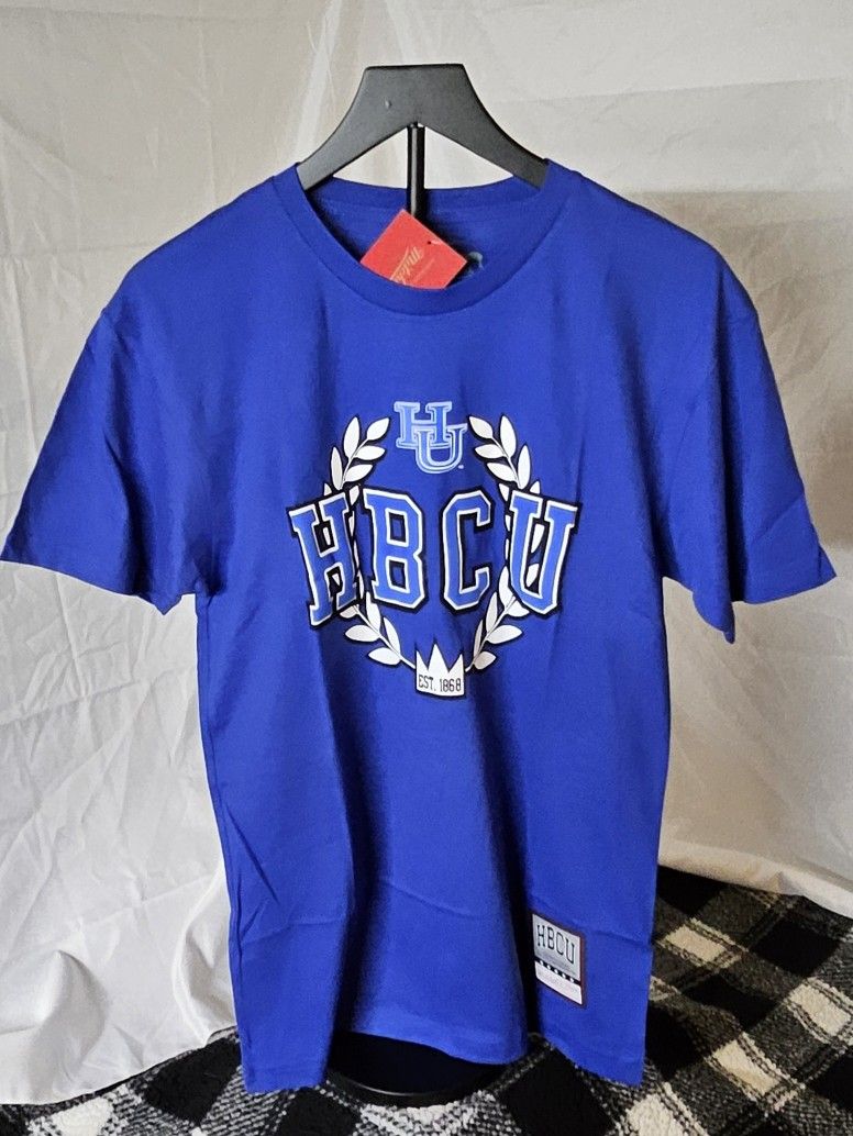 Mitchell & Ness Men's Jackson State University HBCU Wreath Tee Shirt Medium Navy