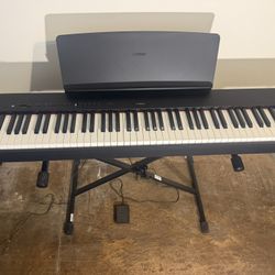 Keyboard (piano) Yamaha P-225B 88 Teclas