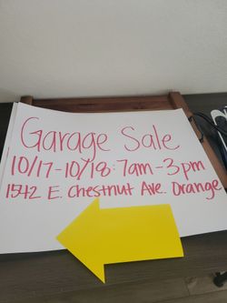 Garage sale