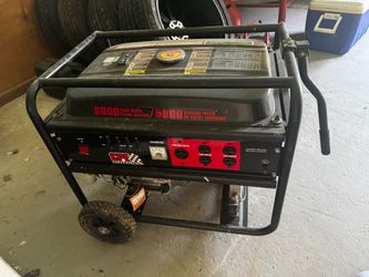 CPE Power Station 6000W Portable Gas Generator