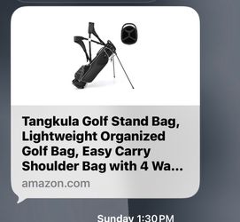 Junior Golf bag