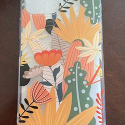 Orange Floral Case