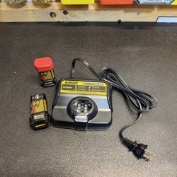 Delwalt Batteries and Charger