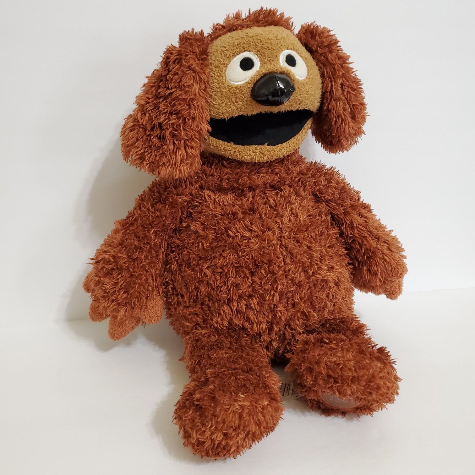 DISNEY STORE 17" Plush ROWLF Dog Muppets Most Wanted Movie Lg Bear Stuffed Toy