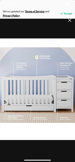 Graco crib