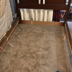 Queen Size Bed Frame With Box Spring 