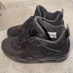 Jordan 4 Black Cat (GS) Size 5.5Y