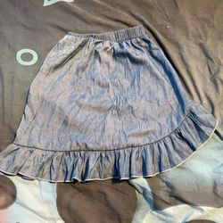 Girls Blue Skirt
