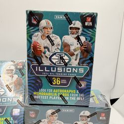 Panini Illusion football 2024 Blaster Box Trading Cards 
