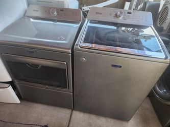 maytag steam washers and dryer electric
