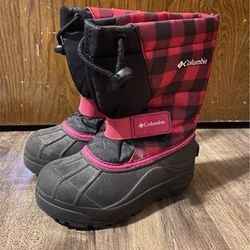 Columbia Girls Size 11 - toddler Snow boots