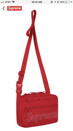 Supreme Shoulder Bag FW18 - Red