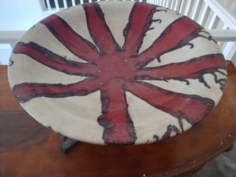 Large Decorative Bowl With Stand 