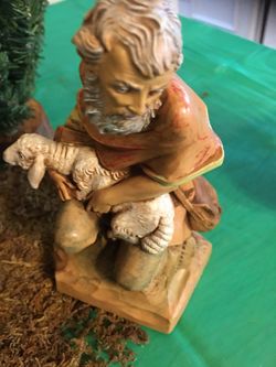 NATIVITY FIGURINES BY FONTANINI FROM ITALY SELL SEPARATED OR TOGETHER DIFFERENT SIZES AND PRICE