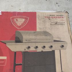 NEXGRILL GAS GRILL 4 BURNER WITH SIDE BURNER 