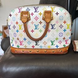 Authenticated  Murakami Louis Vuitton Purse