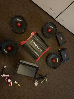 Speaker , Amps , Touch Screen Radio 