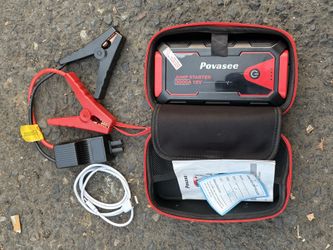 Povasee 3000A 12V Car Jump Starter