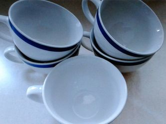 5 tea cups
