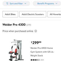 Weider Pro 4300 Home Gym 