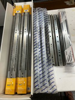 Assorted drawer slides