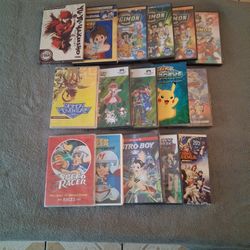 Lot Of 16 Anime English Dub DVDs