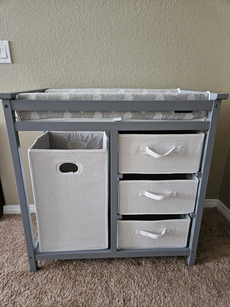 Changing Table With Pad