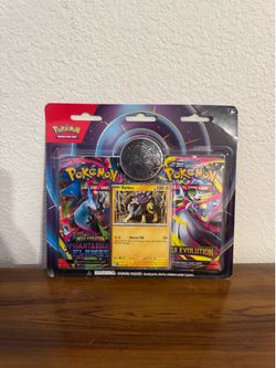 Pokemon Raikou Blister Pack w/ Mega Evolution & Phantasmal Flames