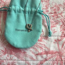 Paloma Picasso , Corazón ♥️ Tiffany Necklace 