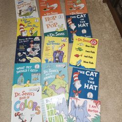 collection of Dr. Seuss's books