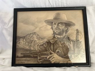 The Outlaw Josey Wales Framed Art Print 1987