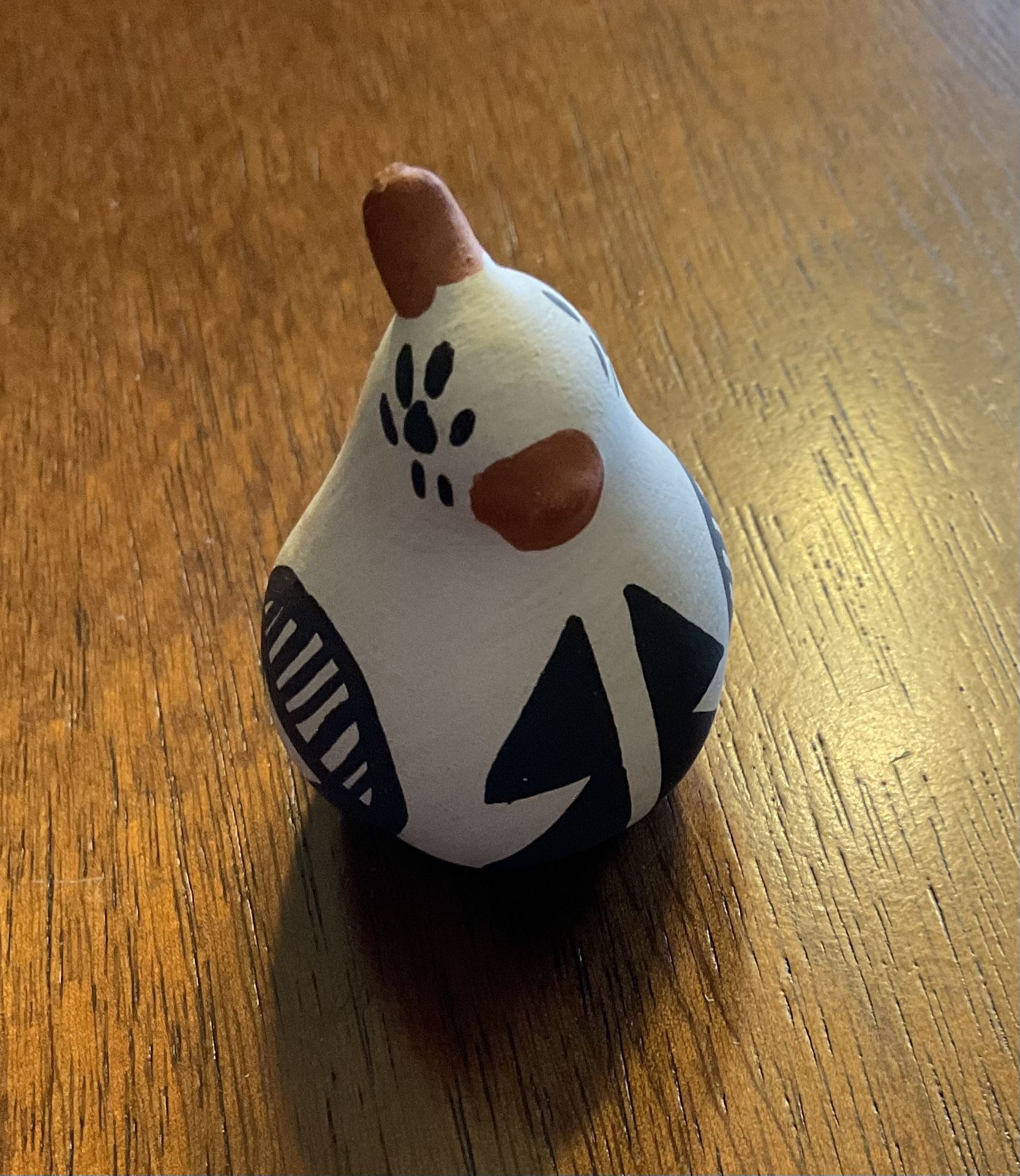 Acoma, NM Native American Indian Pottery Bird Quail